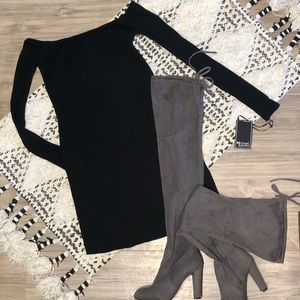 MICHAEL LAUREN | NWOT Karl Open Shoulder Dress